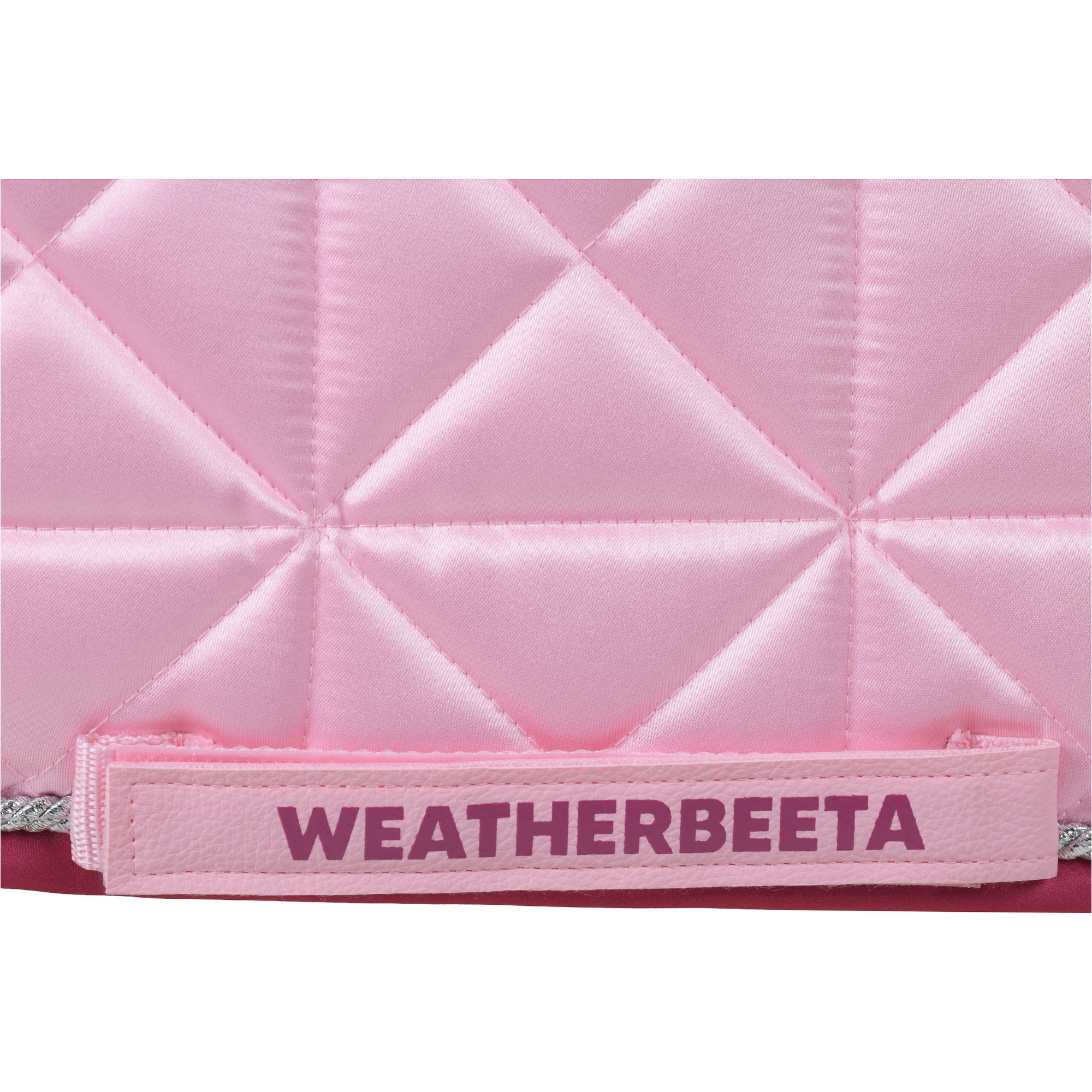 2026 WeatherBeeta Satin Luxe Air-Tec Robe D'équitation Tapis De Selle 1030348013 - Soft Pink